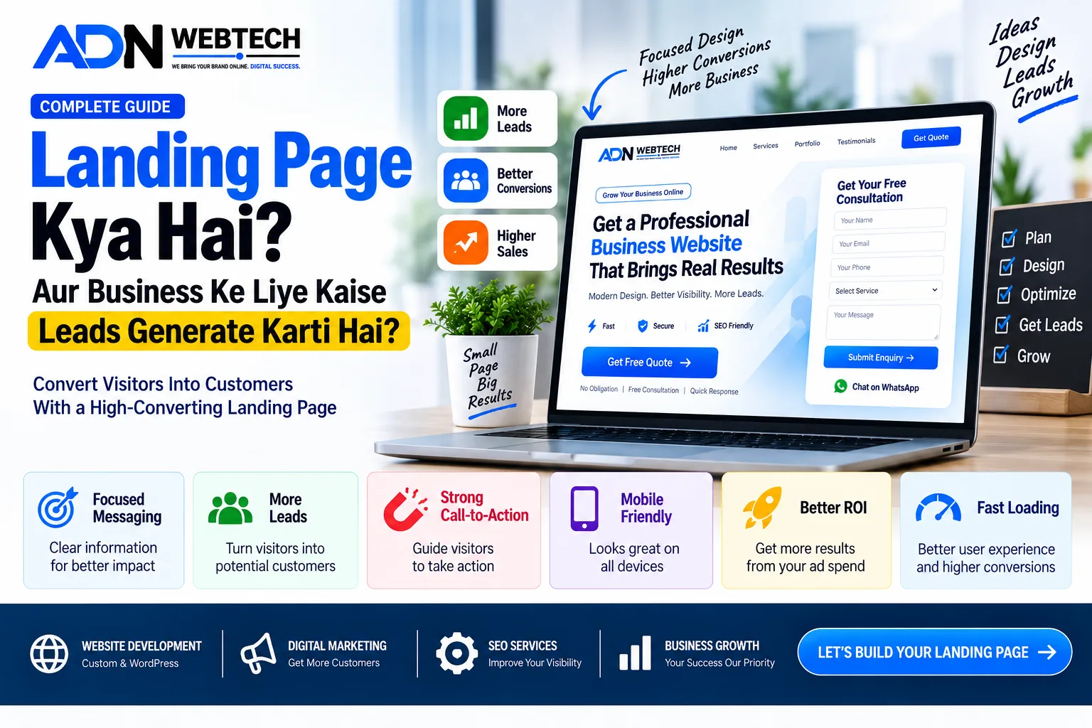 Landing Page Kya Hai aur Business Ke Liye Kaise Leads Generate Karti Hai?