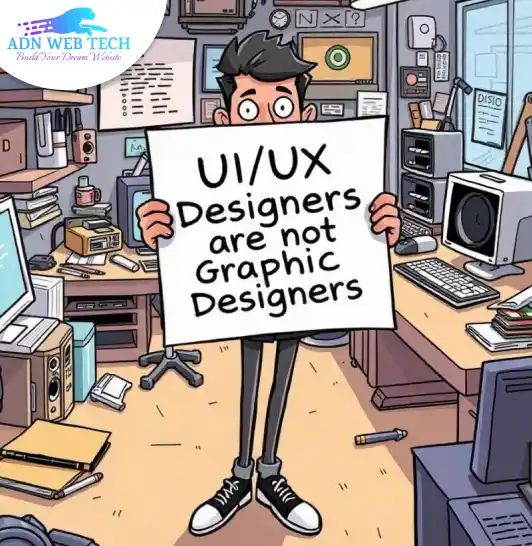 UI/UX Designers are NOT Graphic Designers!