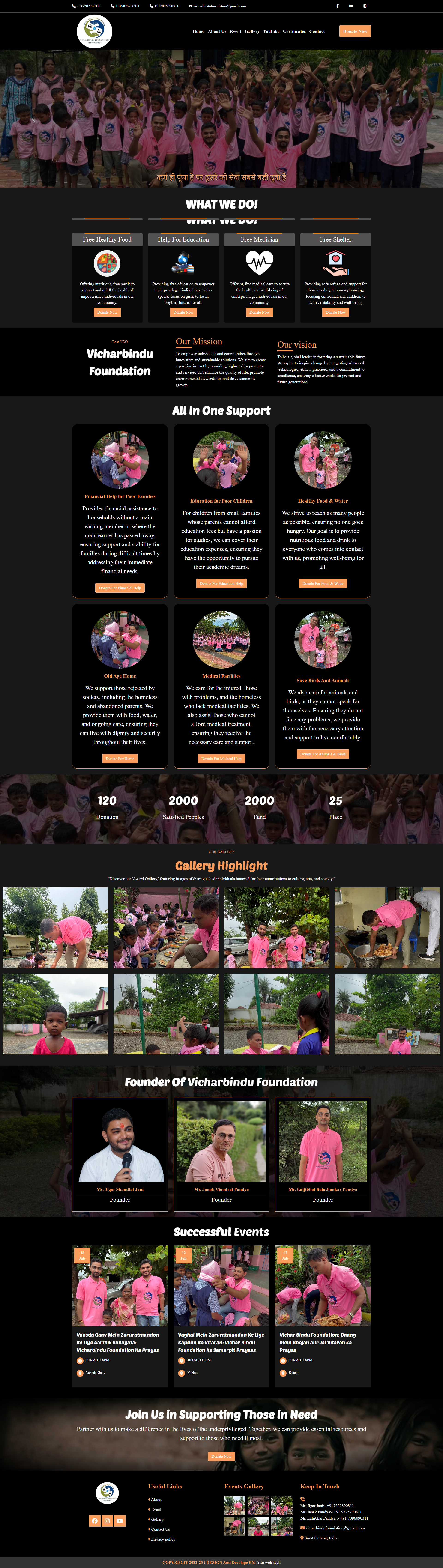 NGO Foundation Website